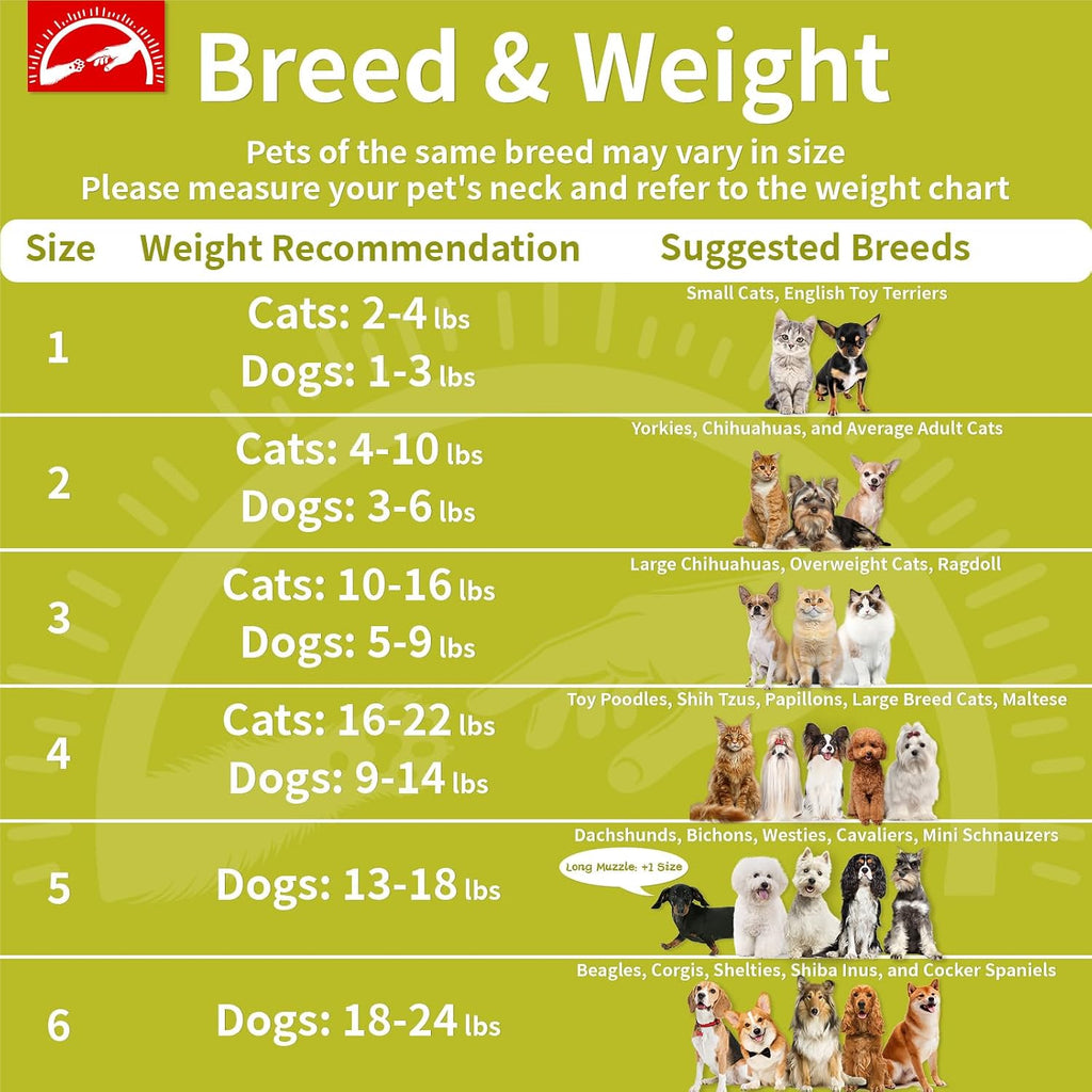 Agape Soft Dog Cone for Small Dogs & Cats, Recovery Collar to Stop Licking