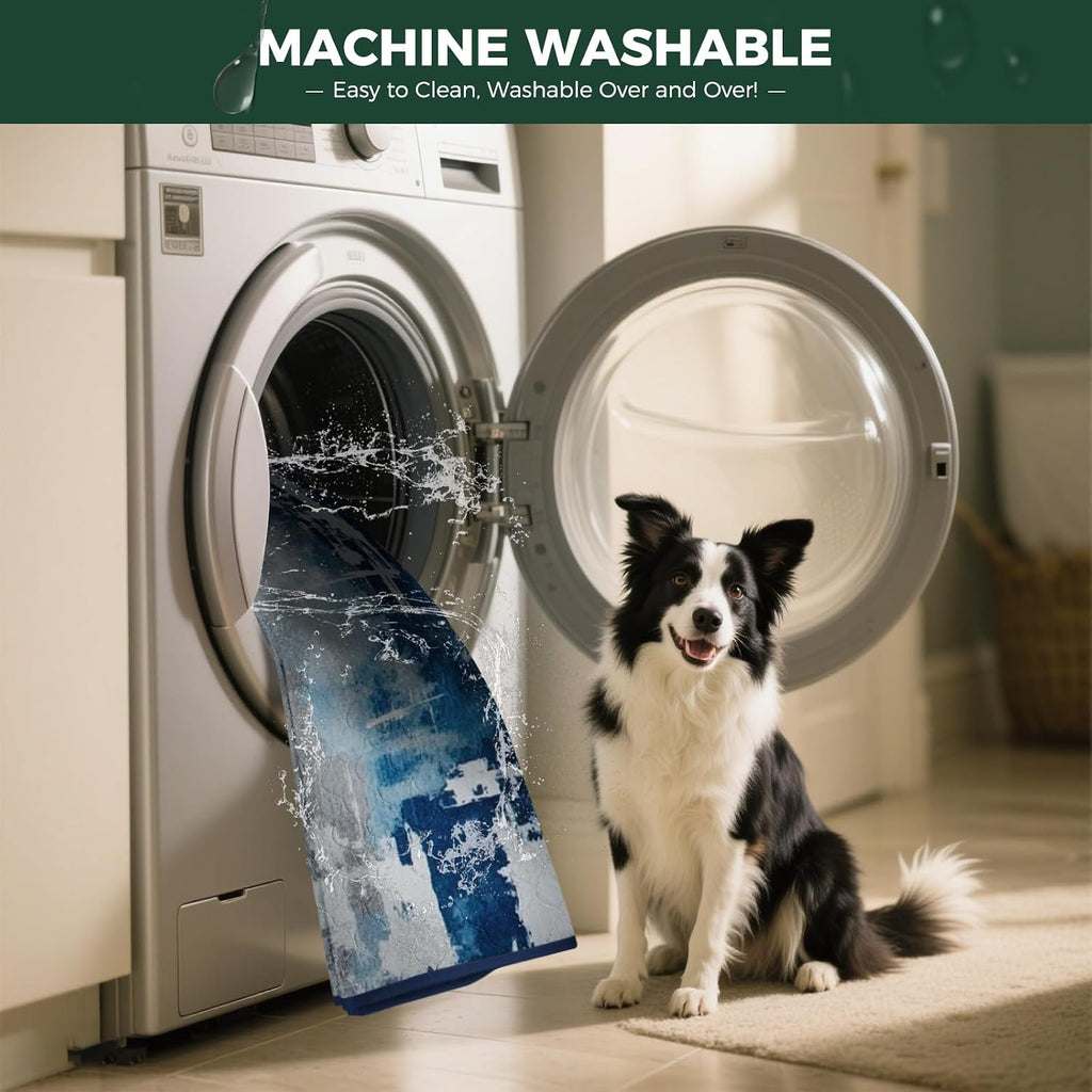 FXW Washable Pee Pads for Dogs, Super Absorbent, 35" Square, 2 Packs | Machine washable, Non-slip backing