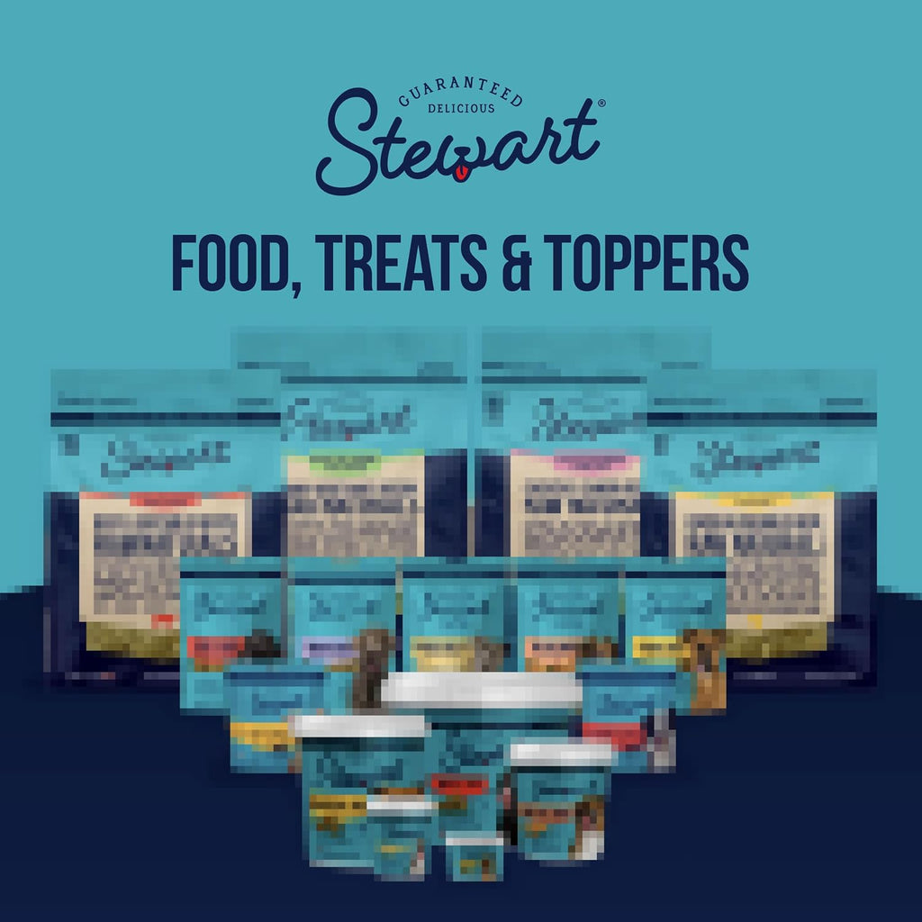 Stewart Freeze Dried Dog Treats, 100% Wild Salmon, 9.5 oz Tub