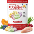 Chicken Waffle Freeze Dried Cat & Dog Treats, 4 Flavors, 2.1oz