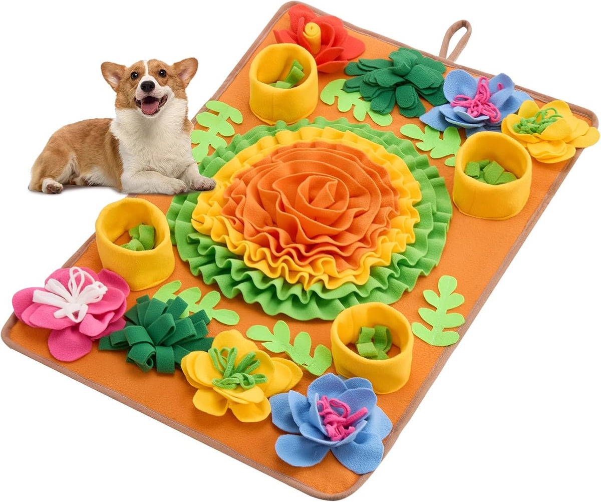 Avont Snuffle Mat for Dogs, Interactive Sniffing Feeding Puzzle Slow Feeder