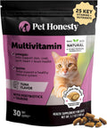 Pet Honesty Vet Backed Multivitamin Taurine for Cats, Tuna, 30-Day Supply