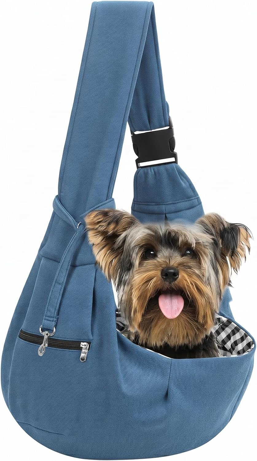 Dog Sling Carrier Adjustable, Suitable for Outdoor Activities and Travel
