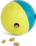 Outward Hound Nina Ottosson Treat Tumble Dog Toy Puzzle Ball, 4.8" | Level 1 Easy, Food-Dispensing Ball, Holds 1 Cup Kibble or Treats, No BPA, Interactive Enrichment, Dogs & Puppies