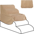 5-Step Dog Stairs Replacement Cover(for AODISMAN Pet Ramp Only),Khaki
