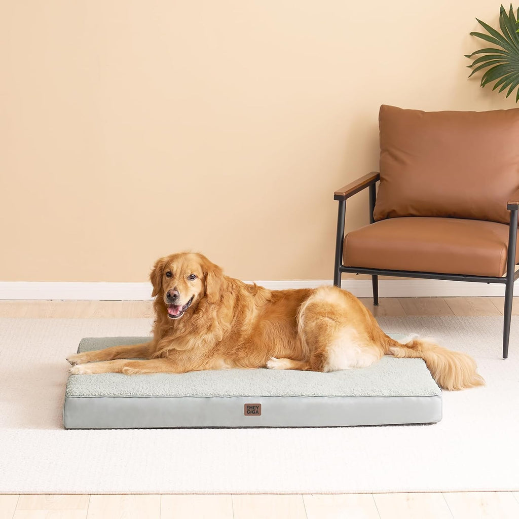 EHEYCIGA Orthopedic Dog Bed Extra Large with Removable Washable Cover, 41IN