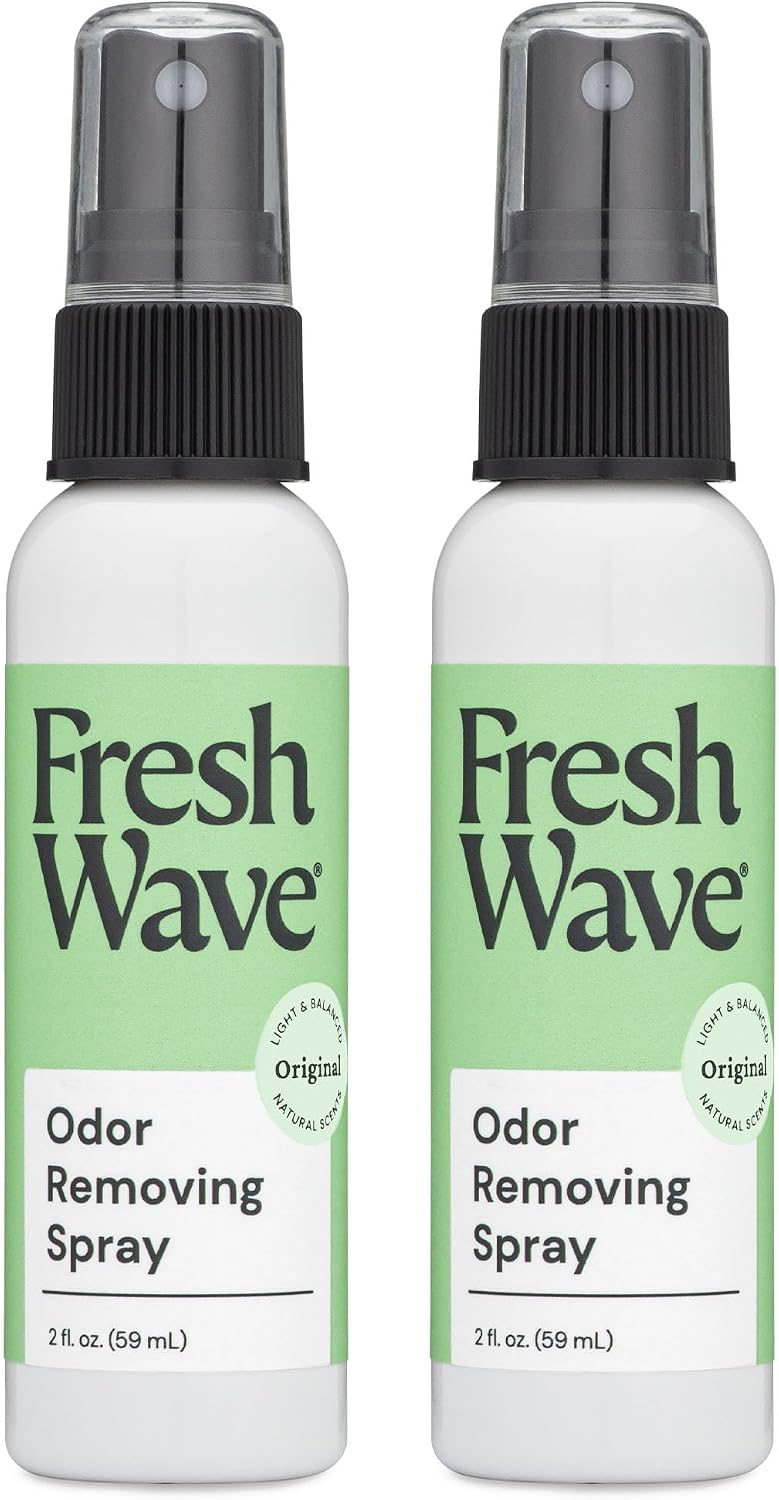 Fresh Wave Odor Eliminator Room Spray, 2 oz Travel Size, 2-Pack, Original
