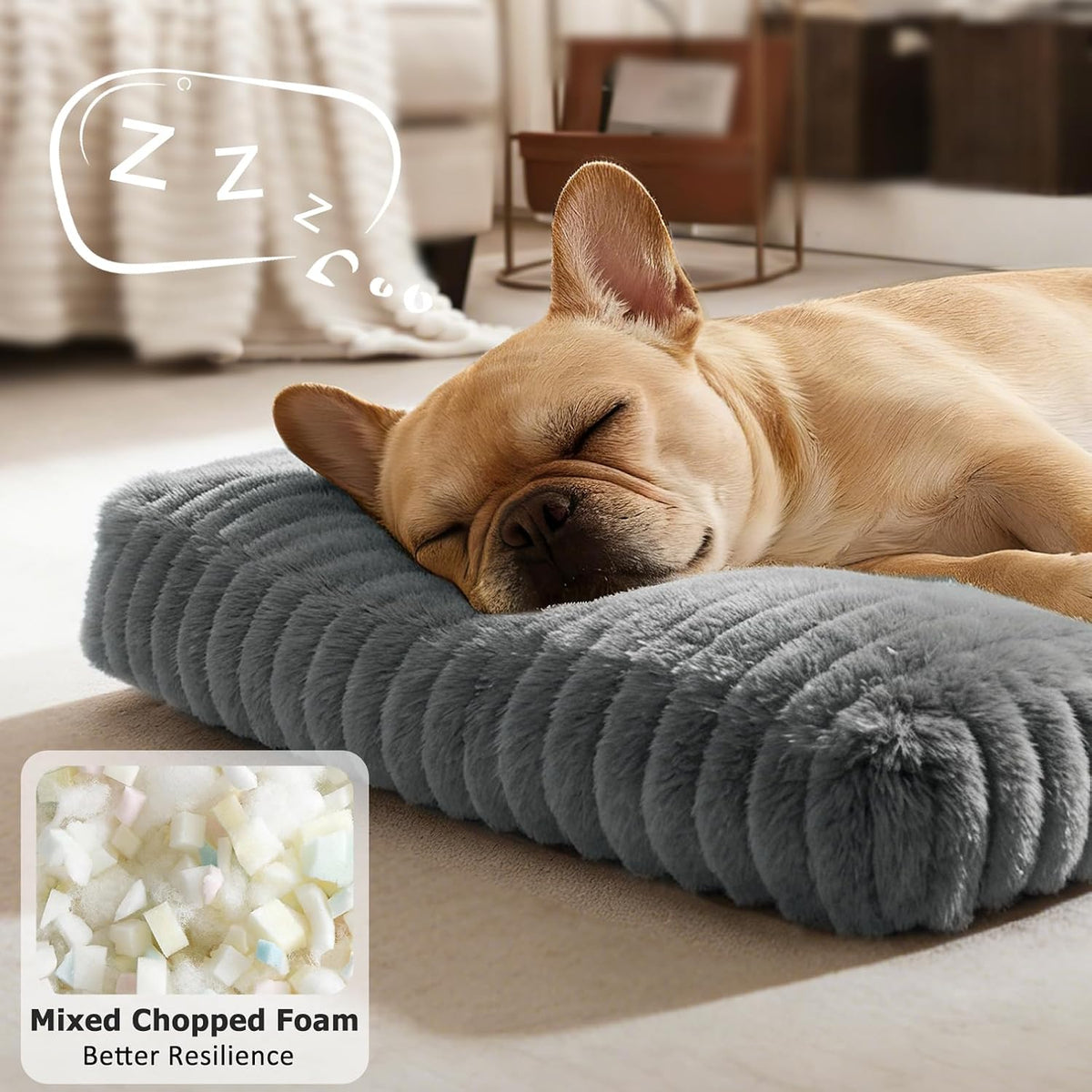 FURTIME Orthopedic Dog Beds Large Sized Dog, Washable Pet Dog Bed for Crate