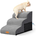 Dog Stairs for Small Dogs, 3-Step Non-Slip Foam Pet Steps for Couch Bed
