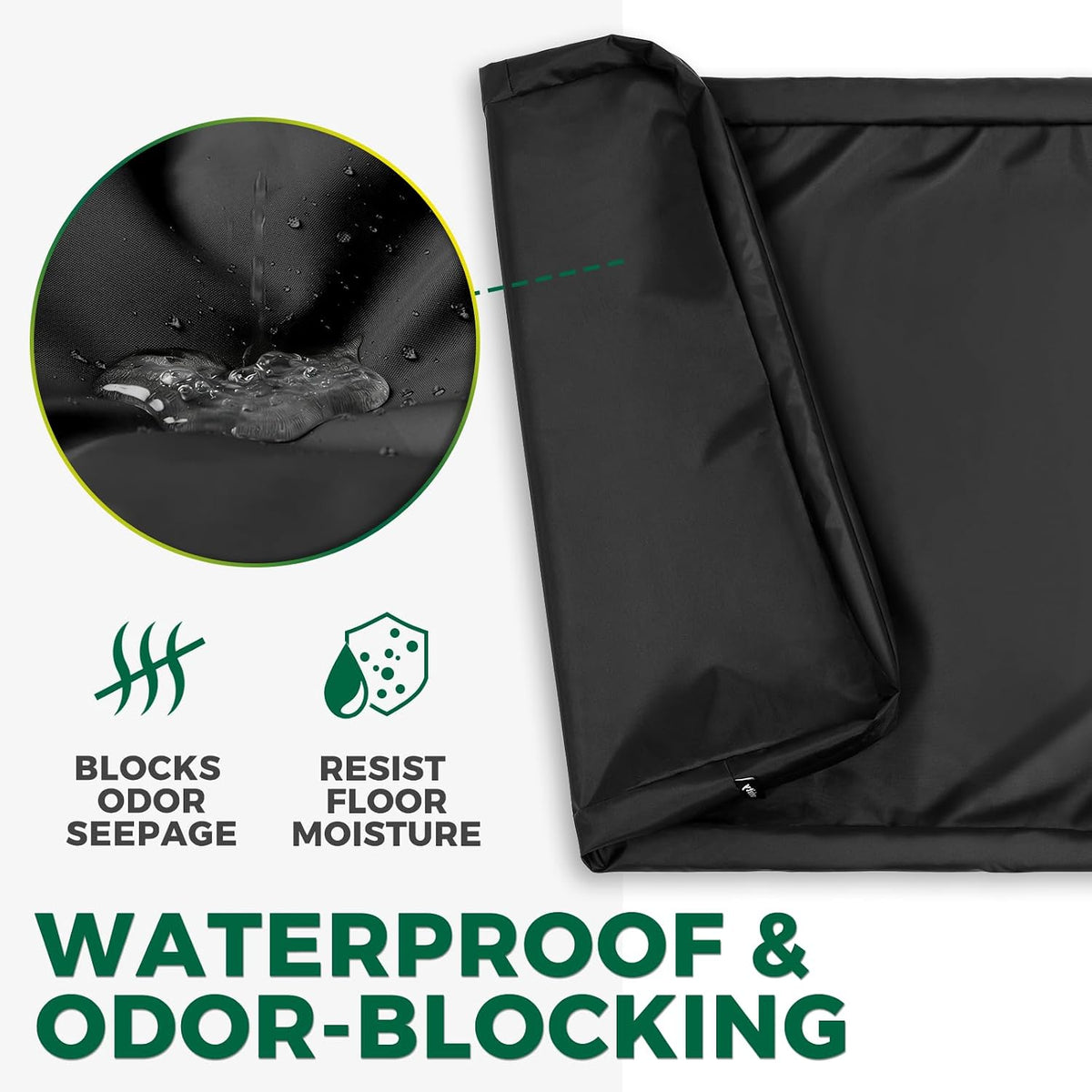 PAWFINITY Extra Small Waterproof Dog Bed Cover Replacement Washable, XS
