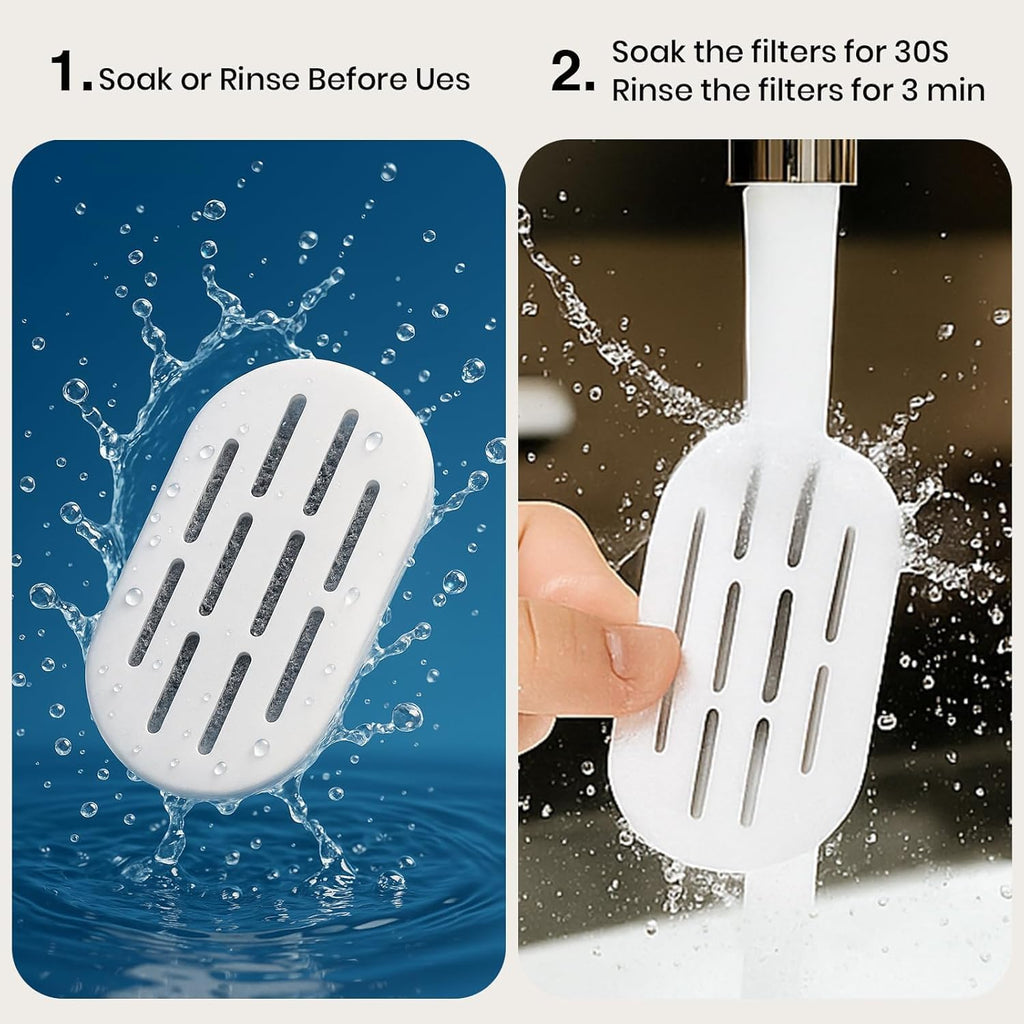 DOOOB Cat Water Fountain Filter, 24 Pack Cat Fountain Filters