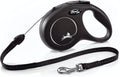 FLEXI® Classic Cord Retractable Dog Leash, Small, 26 ft - Black