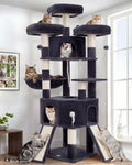 Cat Tree, 81.1" Tall Heavy Duty Cat Tower for Large Cats VCT032G