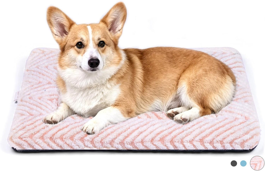 Mora Pets Dog Crate Pad Washable Puppy Dog Bed for Crate Flat Kennel Mat