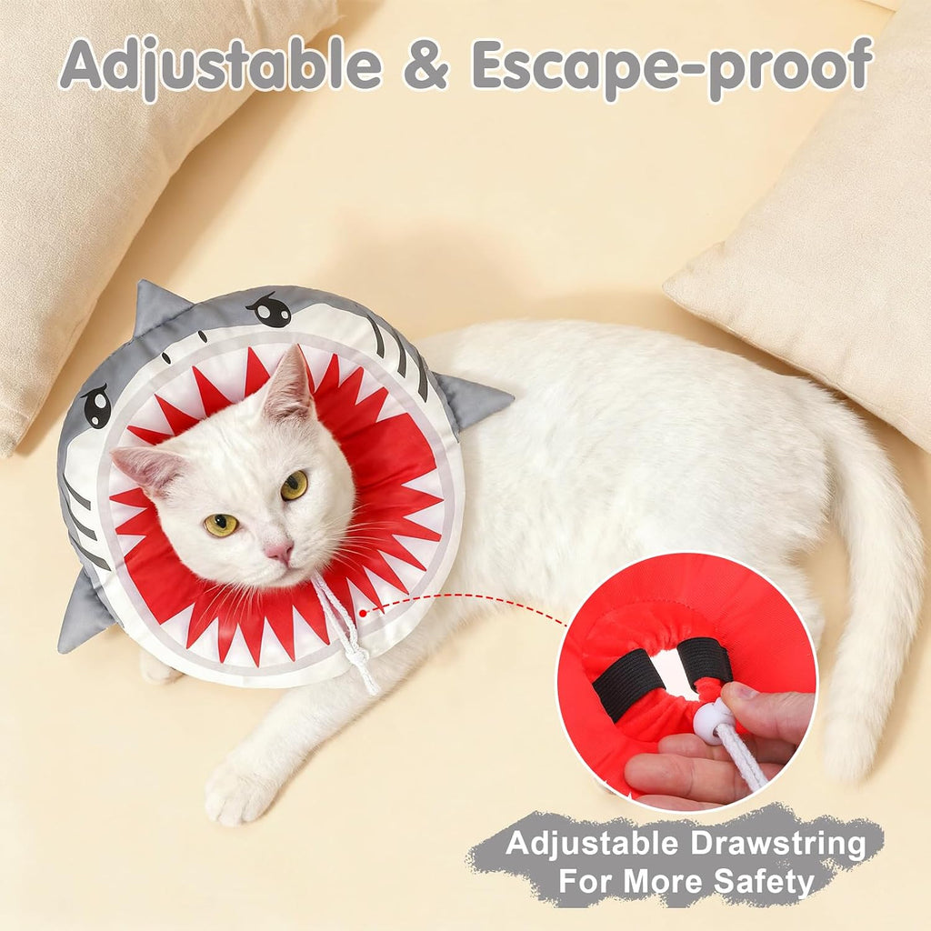 BEAUTYZOO Cat Cone Collars Soft, Cat Donut Recovery E Collar After Surgery