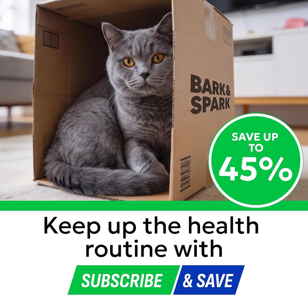 BARK&SPARK Cat Probiotic Powder, 108 Servings – Digestive Health Support