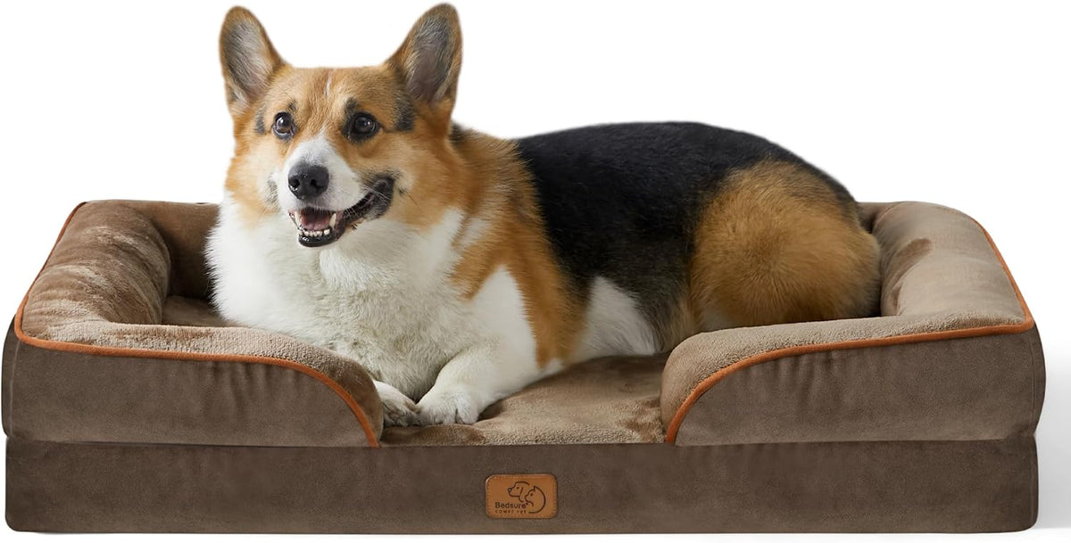 Bedsure Orthopedic Dog Beds Large Sized Dog Washable Original Design