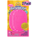 Bodhi Dog Shampoo Brush - Pet Grooming & Bath Supplies for Dogs and Cats - Bath Brush for Long & Short Hair - Premium Scrubber for Shower, Curry Comb for Dogs, Cats & Horses (Two Pack, Pink)