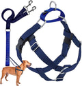2 Hounds Design Freedom No Pull Dog Harness and Leash, 1" XL, Navy