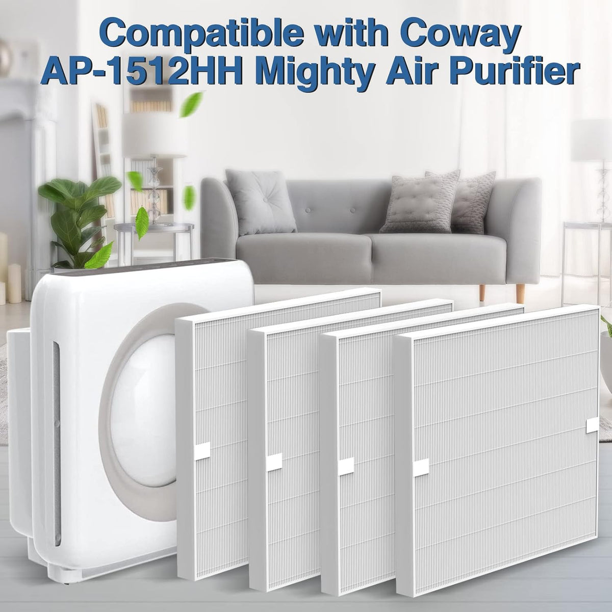 AP-1512HH Air Purifier Replacement Filter Set for Coway Airmega AP-1512HH