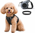 Escape Proof Dog Harness and Leash Set with Pocket