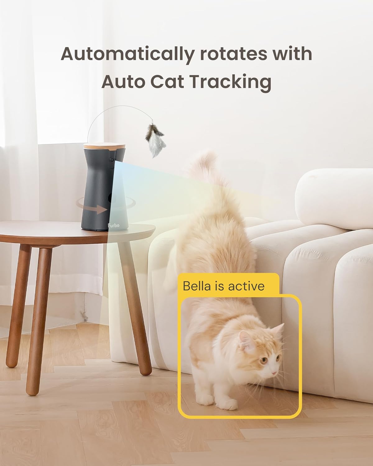 Furbo 360° Cat Camera [Core Features, No Ongoing Cost]