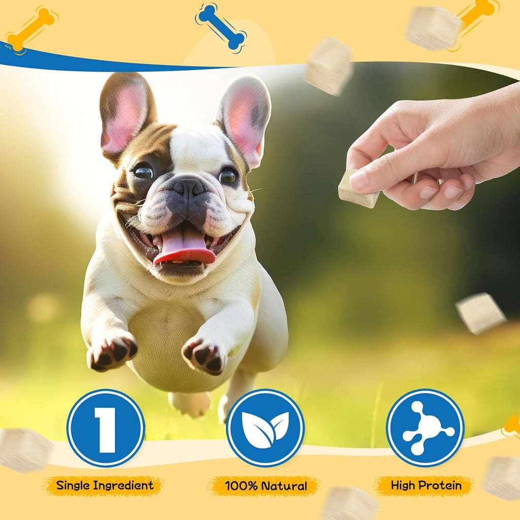 gazeupon Freeze Dried Chicken Dog & Cat Treats, Single Ingredient