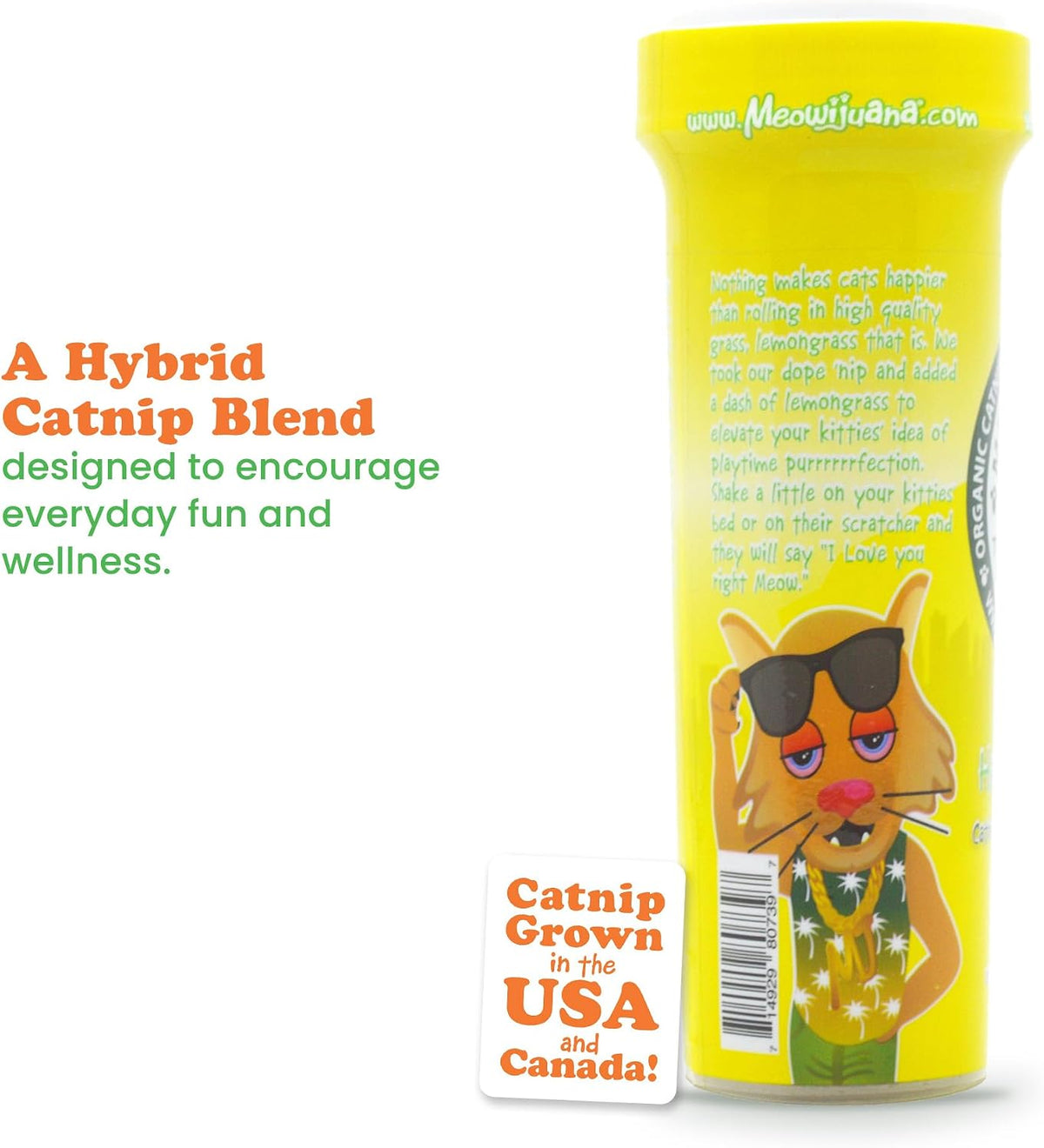 Meowijuana Jump 'n' Jamb Monkey Cat Toy and Catnip Blend | High Potency