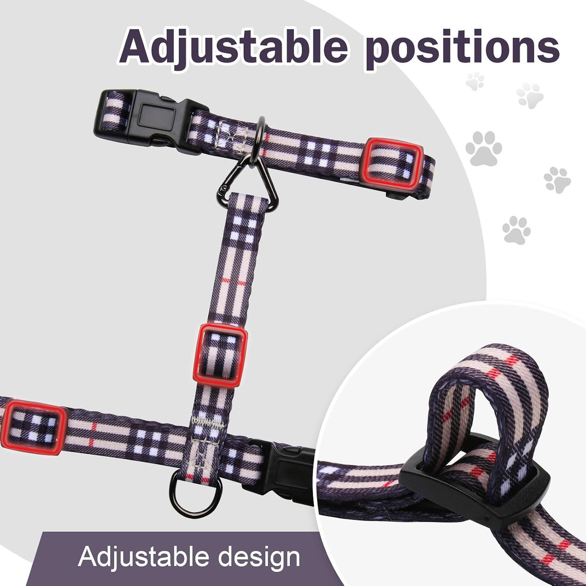 Hikiko Cat Harness and Leash Set Escape Proof