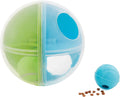 Outward Hound by Nina Ottosson A-Maze Ball Dog Treat Puzzle Ball, Level 2 Intermediate, Green