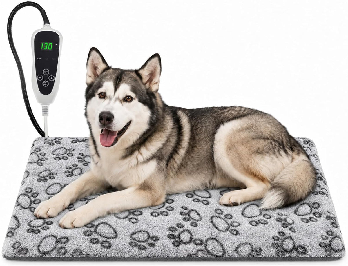 GOLOPET Large Dog Heating Pad 36x24 in with Normally Open Function