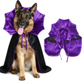 GOYOSWA Dog Halloween Costumes, Dog Vampire Devil Cape Cloak Costume Pet Halloween Costumes for Small Medium Large X-Large Dogs Pets (X-Large)