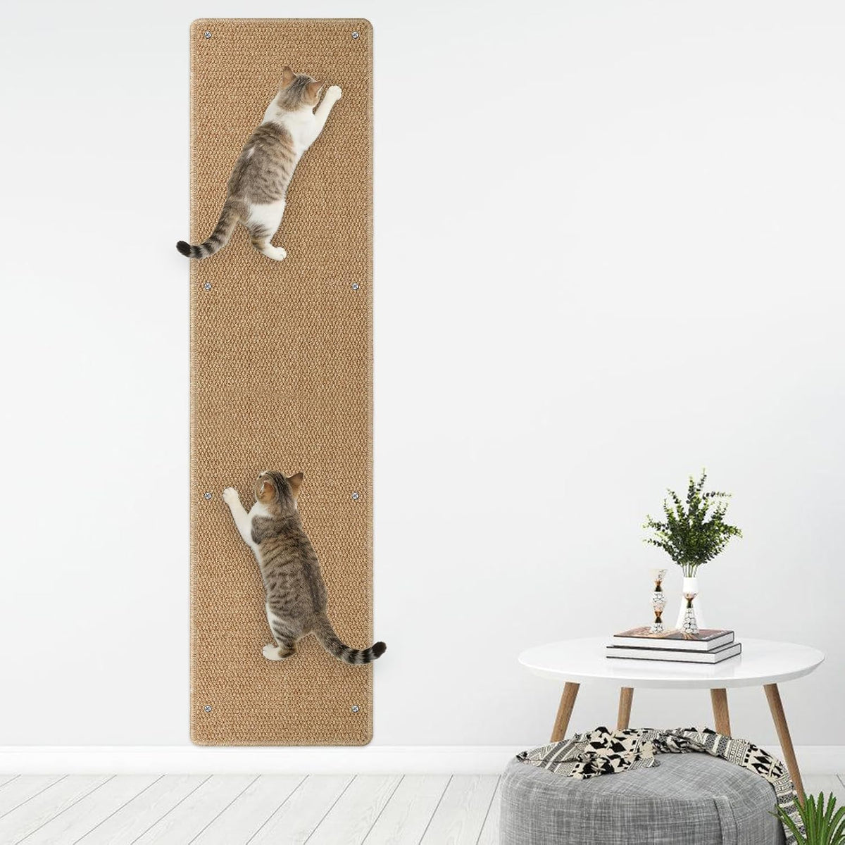 Cat Wall Climbing Carpet, 71"x15.8" Large Scratcher Pad