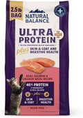 Natural Balance Ultra Protein Plus, Real Salmon & Chicken Meal, 2.5 lb
