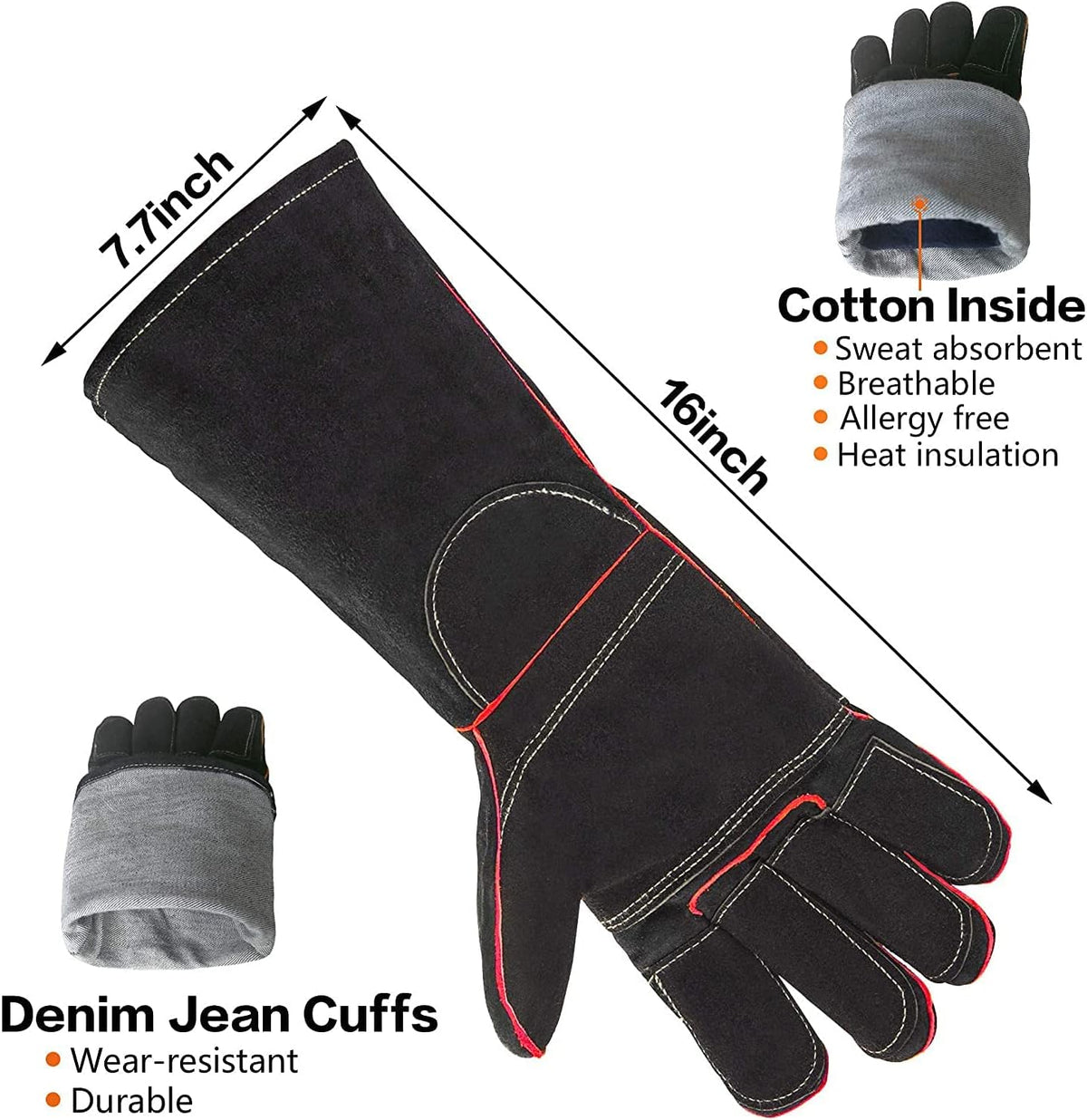 TIROTECHS Build Trust & Protect Your Hands - Bite-Proof Animal Handling Gloves for Safe & Loving Pet Care with Dogs and Cats