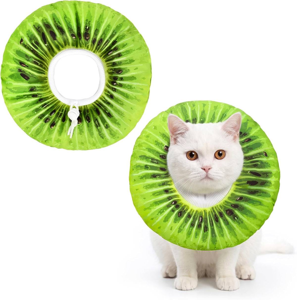 Soft Cat Cone, Medium Waterproof Cat Recovery Collar