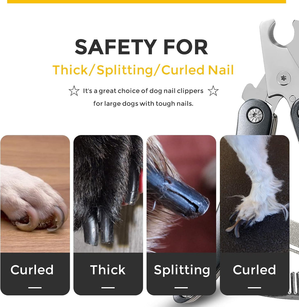 Best Dog Nail Clippers for Anxiety Sensitive Dogs with Thick Nail