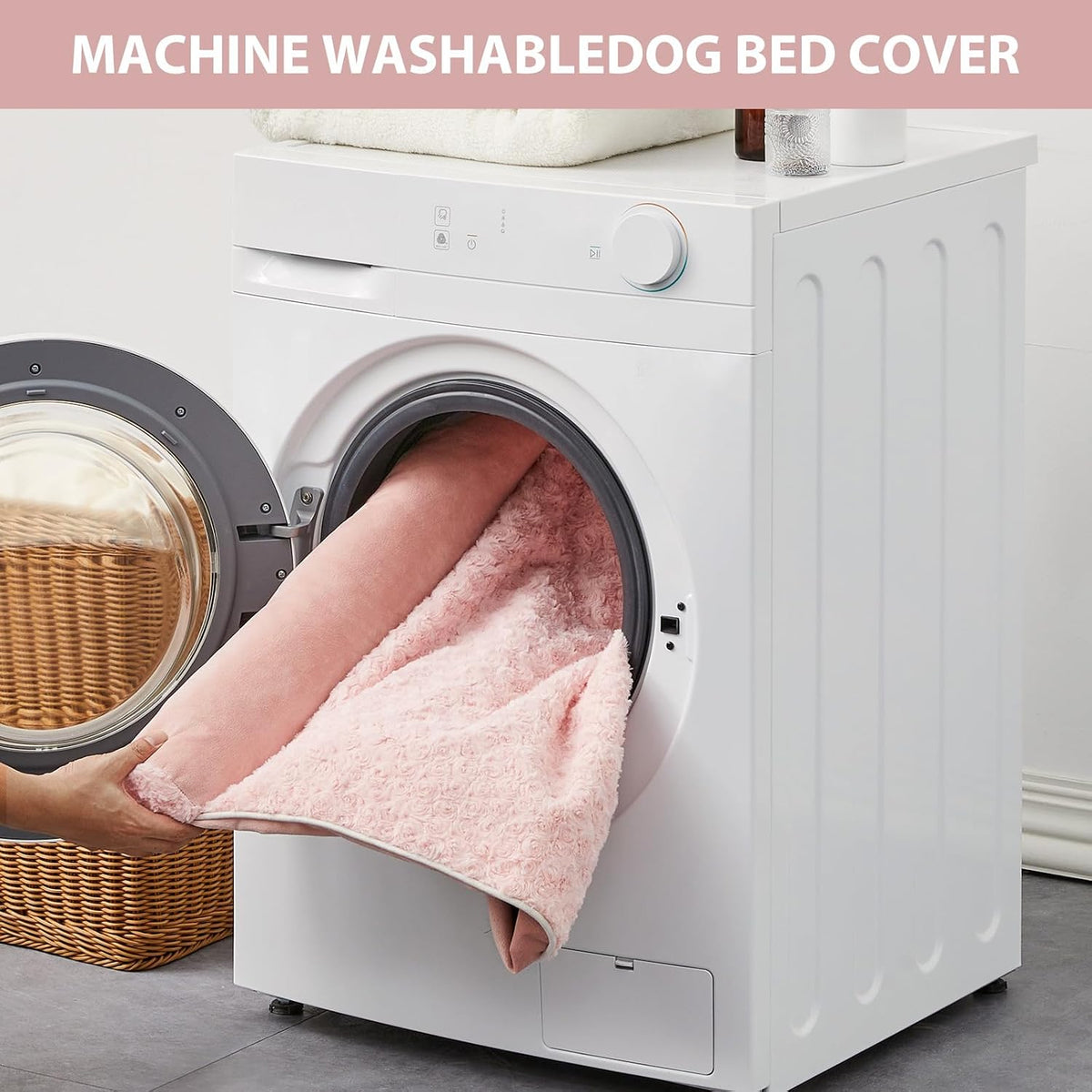 BFPETHOME Orthopedic Washable XLarge Dog Bed for Senior Dog Cozy Sleep