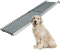 PetSafe Happy Ride Extra Long Telescoping Dog Ramp, Portable Pet Ramp for Cars, Trucks & SUVs with Adjustable Sizing