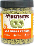 8 oz Cat Grass Treats - Hairball Control & Catnip Flavor