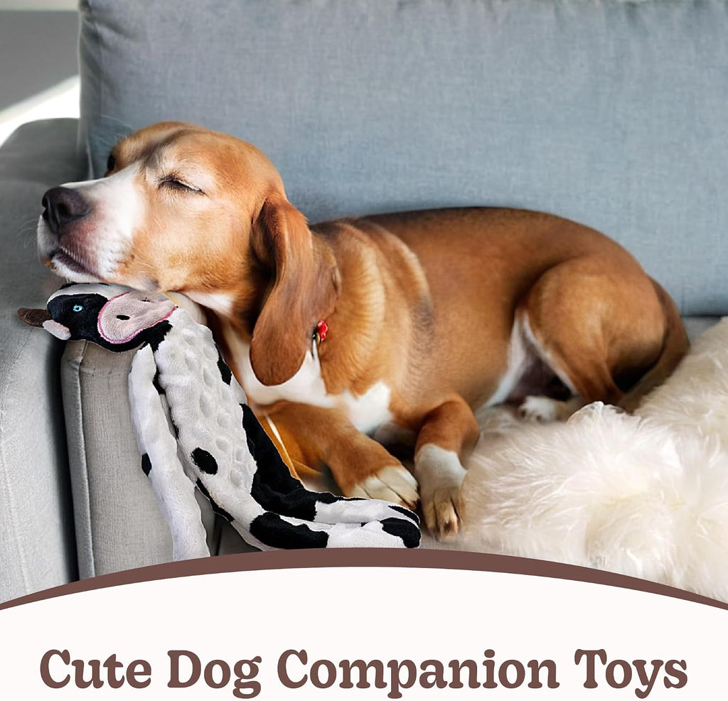 SHARLOVY No Stuffing Dog Toys 5 Pack, Crinkle Interactive Dogs Toy for Boredom, Puppy Toys for Teething to Keep Them Busy, Cute Squeaky Dogs Toy for Small, Medium, and Large Breed | Puppy Toys for Teething to Keep Them Busy, Cute Squeaky Dogs Toy for S...