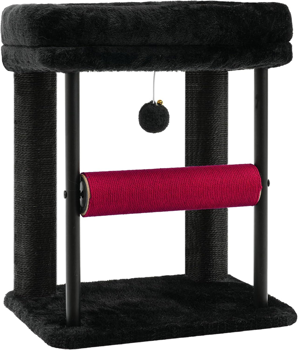 Hey-brother Cat Tree, Sturdy Tower with Sisal-Wrapped Columns, MPJ010SBR