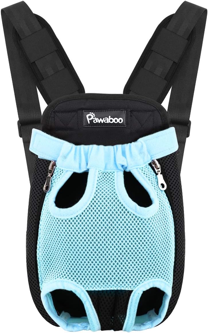 Pawaboo Pet Front Carrier Backpack for Small Medium Dogs