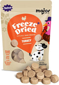 MAJOR PETS Freeze Dried Turkey Dog Training Treats, 10oz, 120+ Treats