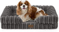 COZY KISS Orthopedic Warming Dog Bed Medium Sized Dog, 30 inches, M, Gray