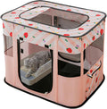 XRG Foldable Pet Playpen,Indoor Cat cage Puppy Crates M(31.5"x23.6"x21.7")