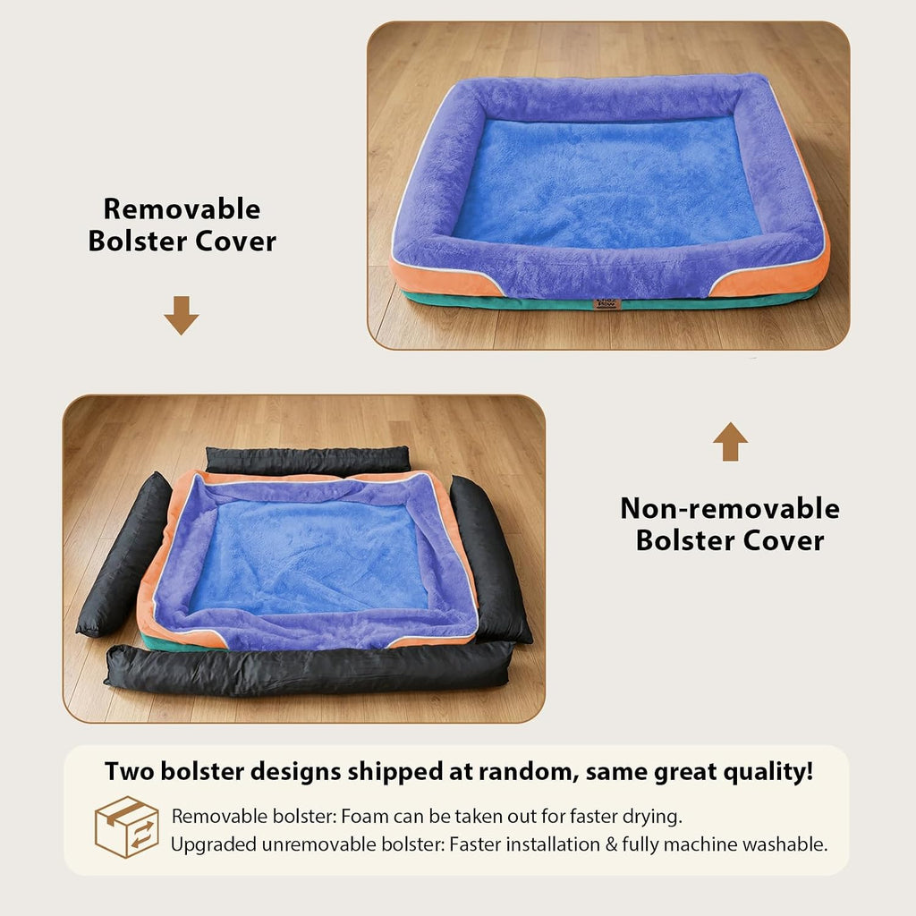 Chez Paw Waterproof Orthopedic XL Dog Bed for Large and Extra Large Dogs