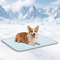 Cozyide Dog Cooling Mat, Q-Max>0.45, 36" L x 23" W, Blue