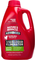Nature’s Miracle Advanced Dog Stain & Odor Eliminator, Severe Mess, 1 gal