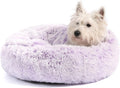 Hooded Blanket Donut Cave Bed for Small Medium Dogs and Cats